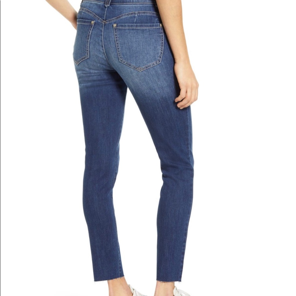 Nordstrom Wit & Wisdom Ab-Solution Raw Hem Skinny Jeans